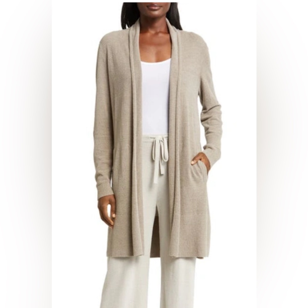 Barefoot Dreams CozyChic Ultra Lite Open Front Cardigan Sweater